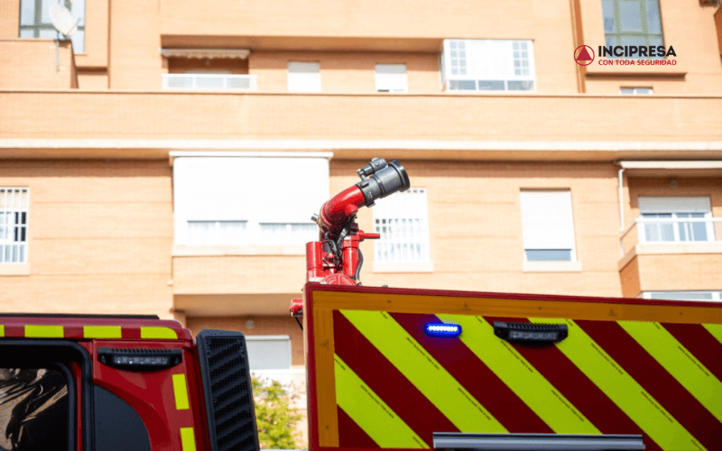 preparacion camion bomberos para almeria