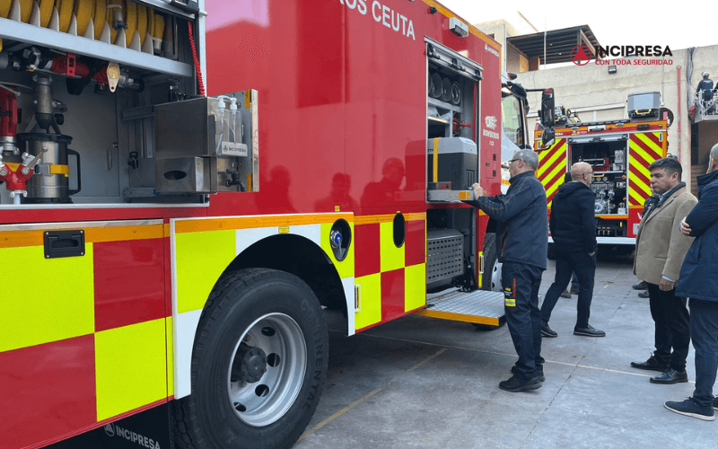 empresa fabricacion camion de bomberos ceuta